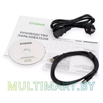 Принтер Digma DHP-2401 (серый) картинка 23